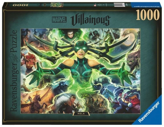 Puzzle Marvel Villainous: Hela 1000 dielikov