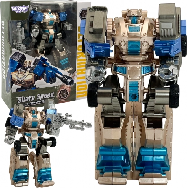Woopie Špičková Rýchlosť Premeny Robot 2v1 Bojový Nákláďák