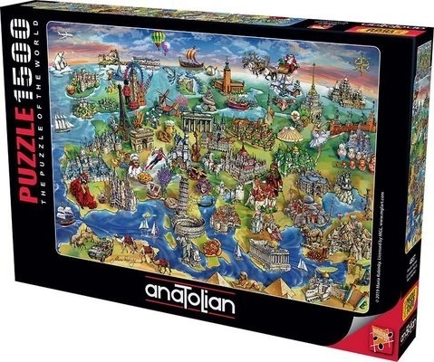 Anatolian Puzzle Európa 1500 Dielikov