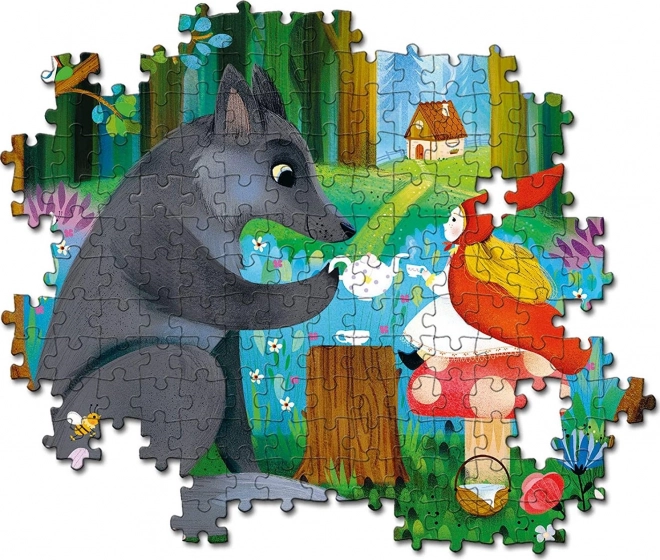 Clementoni Play For Future Puzzle Červená karkulka a vlk