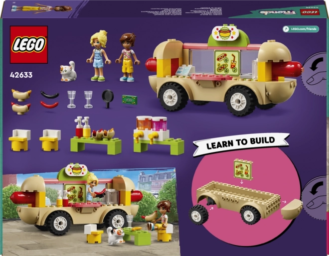 Lego Friends Pojazdný Stánok S Hot Dogmi