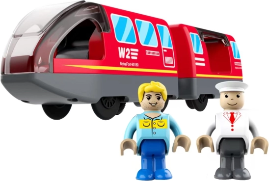 Elektrický mestský vlak červený 2Kids Toys
