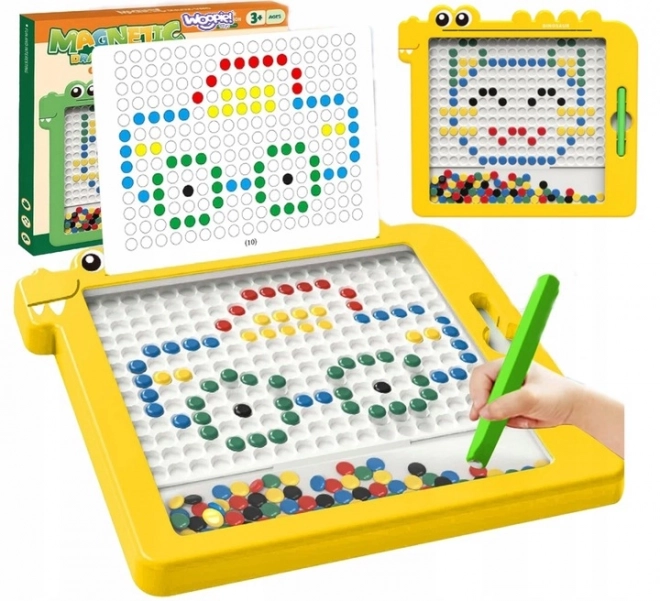 Magnetická tabuľa pre deti Montessori MagPad dinosaurus