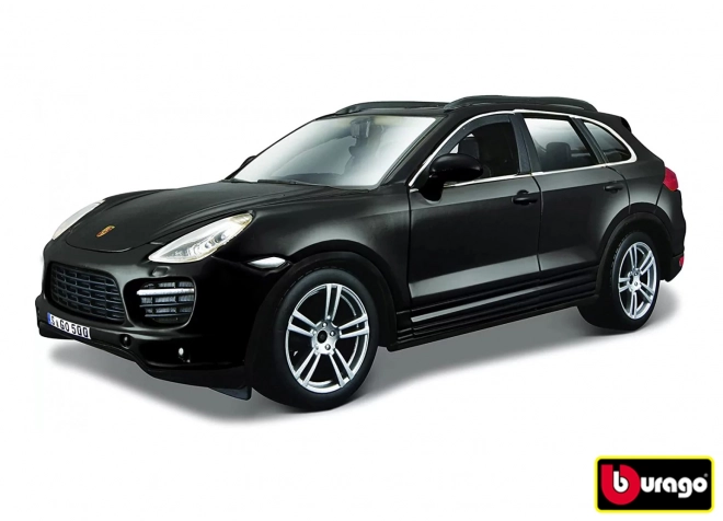 Model kovový Porsche Cayenne Turbo Čierny 1/24