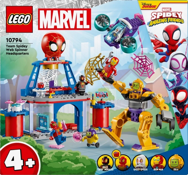 Základňa pavúčej družiny LEGO Super Heroes