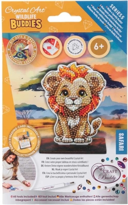 Diamantové maľovanie Safari: Lev