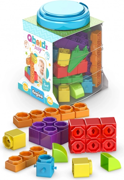 Engino Baby Qboidz – moje prvé kroky, 44 dielikov