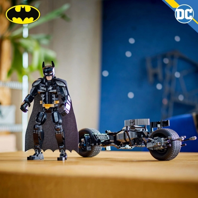 Skladaná figúrka: Batman a motorka Bat-Pod