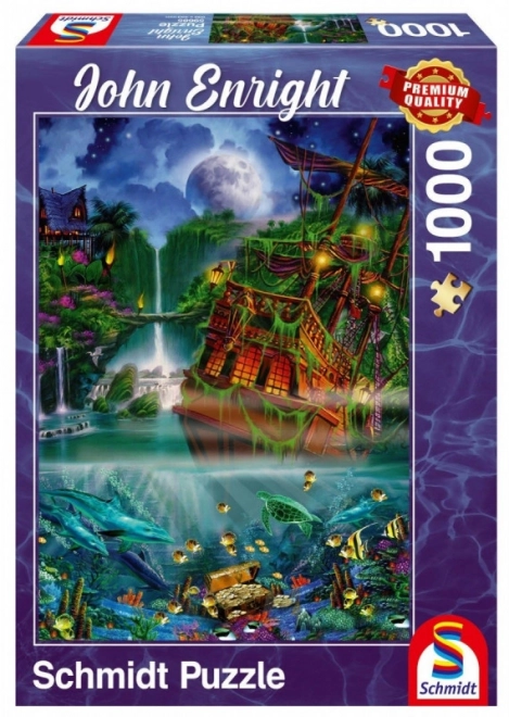 Puzzle Potopený poklad 1000 dielikov