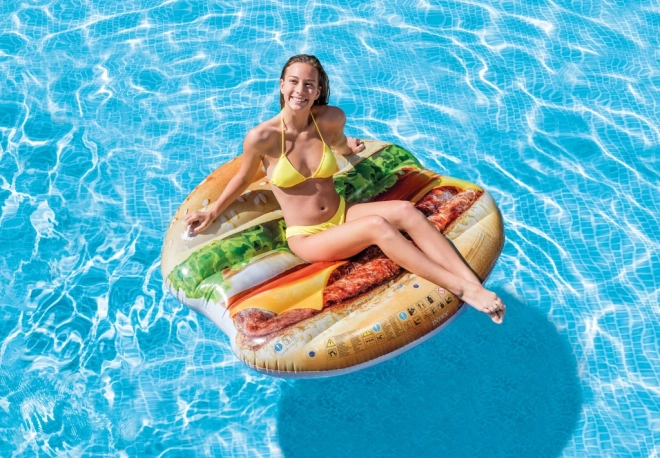 Nafukovací matrac Hamburgery