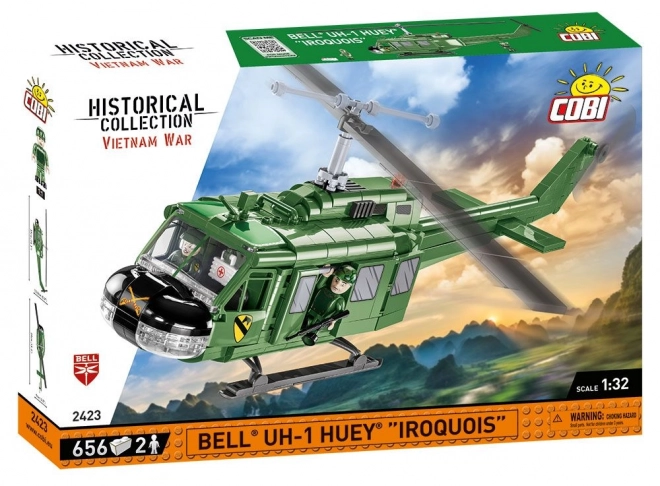 Vrtuľník COBI Vietnam Bell UH-1 Huey Iroquois