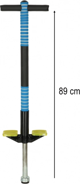 Skákacia tyč pre deti Pogo modrá