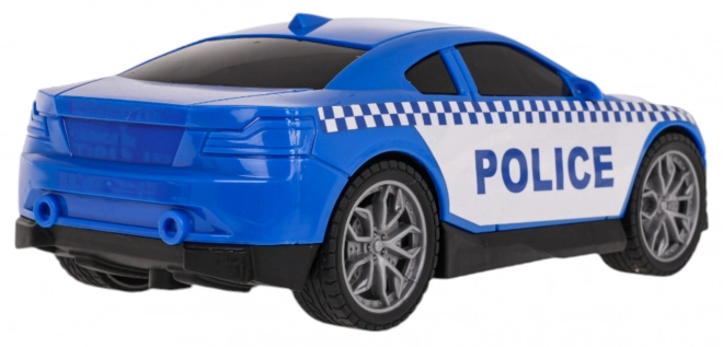 Zábavný policajný set - helikoptéra a auto