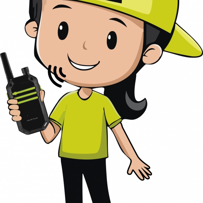 Detské vysielačky Walkie-Talkie 2,4 GHz s dosahom 80 metrov