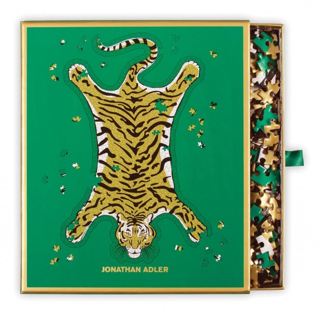 Metalické tvarové puzzle Jonathan Adler: Safari 750 dielikov