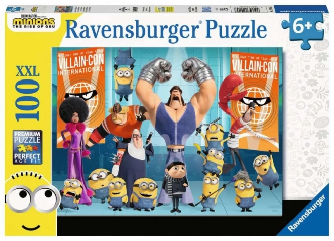 Ravensburger Puzzle Mimoni 2: Padouch prichádza XXL 100 dielikov