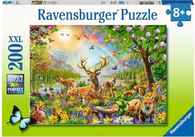 Ravensburger Puzzle Lesné zvieratá XXL 200 dielikov