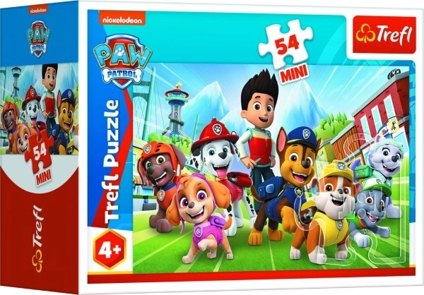 Minipuzzle Paw Patrol 54 dielikov