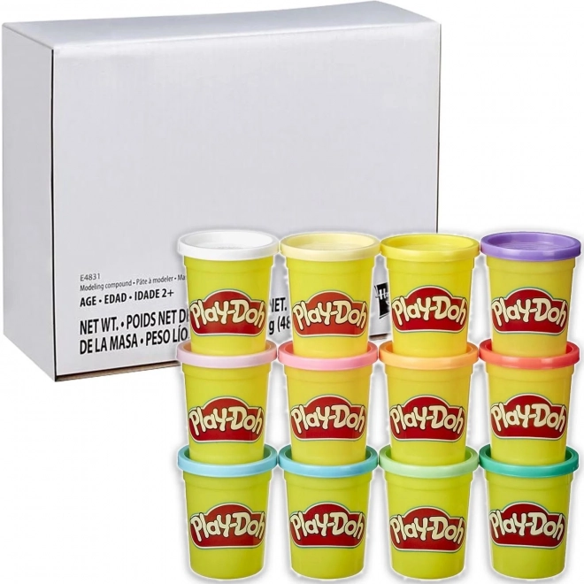 Play-Doh Pastelové Farby 12-Pack