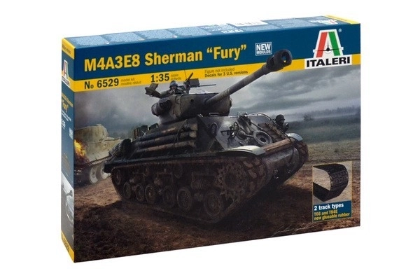 Italeri M4a3e8 Sherman 'Fury'