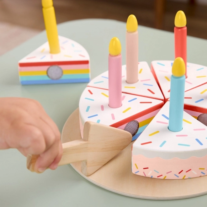 Drevená narodeninová torta Fisher-Price