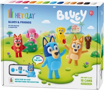Hey Clay kreatívna sada Bluey