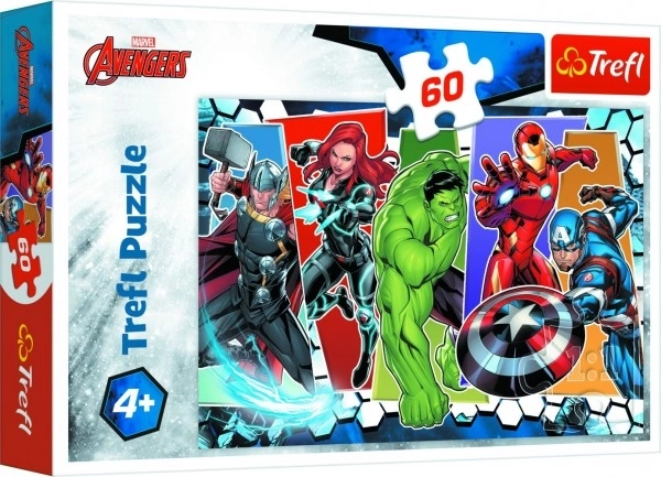 The Avengers puzzle 60 dielikov Trefl