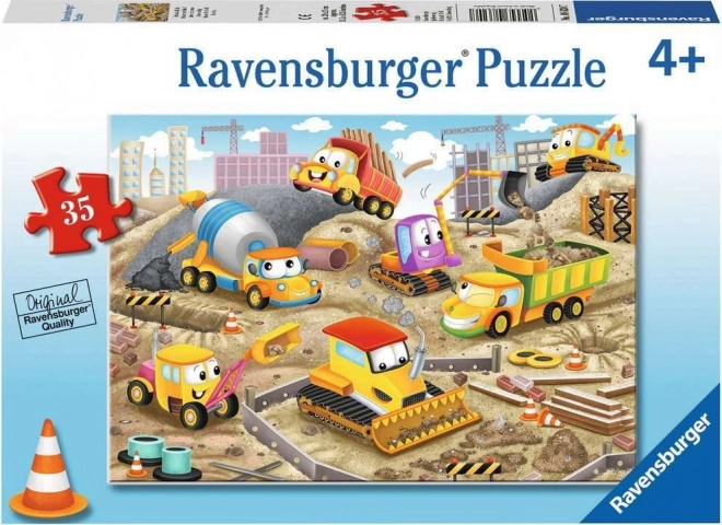 Ravensburger Puzzle Zdvihnite Strechu! 35 Dielikov