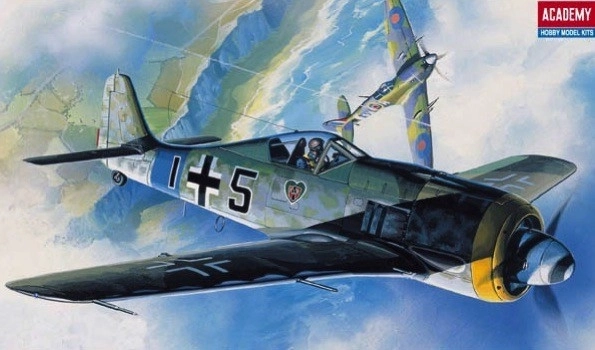 Model lietadla Focke Wulf FW190 A