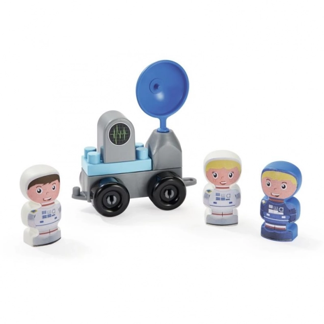 Raketoplán pre deti s astronautmi