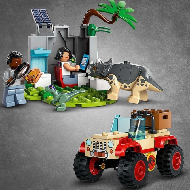 LEGO Jurassic World Záchranárske stredisko pre dinosaurov mláďatá