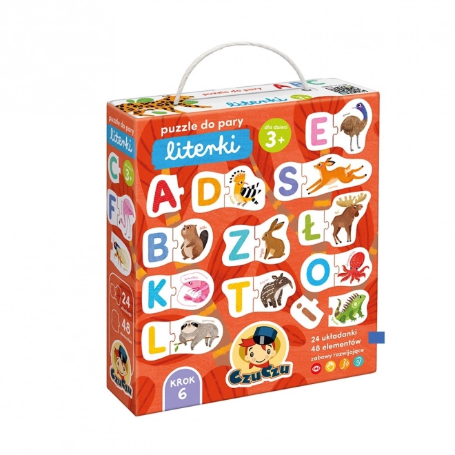 Puzzle do páru Abeceda