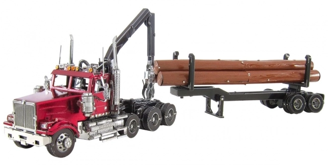 3D puzzle Western Star 4900 Log Truck s návesom