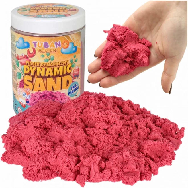 Dynamický piesok 1 kg ružový