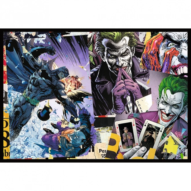 Puzzle 4x250 dielikov Batman v akcii