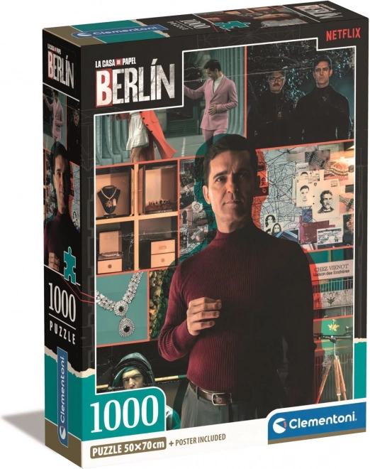 Clementoni Puzzle La Casa De Papel Berlín: Mám Plán 1000 Dielikov