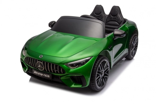 Auto na akumulátor AMG SL63 lakované zelené