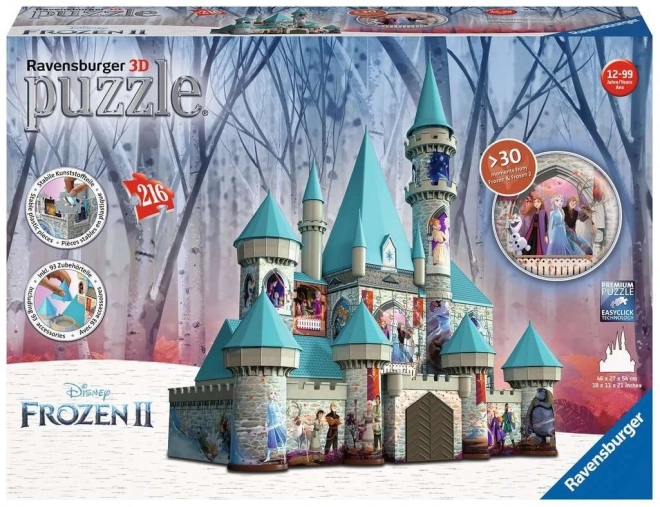 Ravensburger 3D Puzzle Ľadový palác Elsy z Frozen