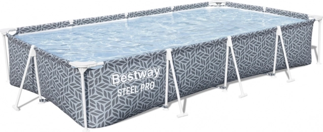 Obdĺžnikový bazén s konštrukciou Bestway Steel Pro 366 x 201 x 66 cm