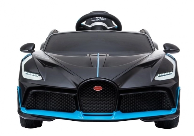 Auto na akumulátor Bugatti Divo čierny lakovaný