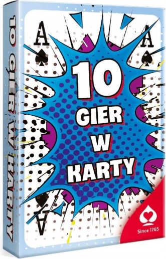 súprava 10 kartových hier