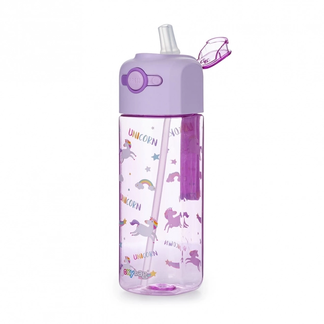 Detská fľaša OXY SMiLE Unicorn 450 ml