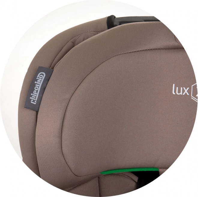 Chipolino detská autosedačka Lux X i-Size Isofix Macadamia