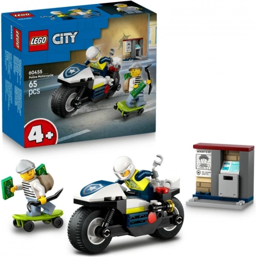LEGO City – policajná motorka: naháňačka