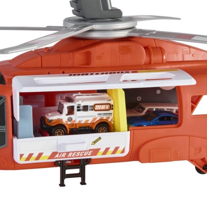 Záchranárska helikoptéra Matchbox