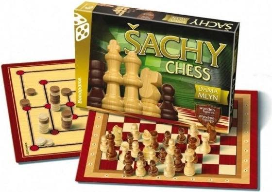 Hra šachy dáma a mlyn