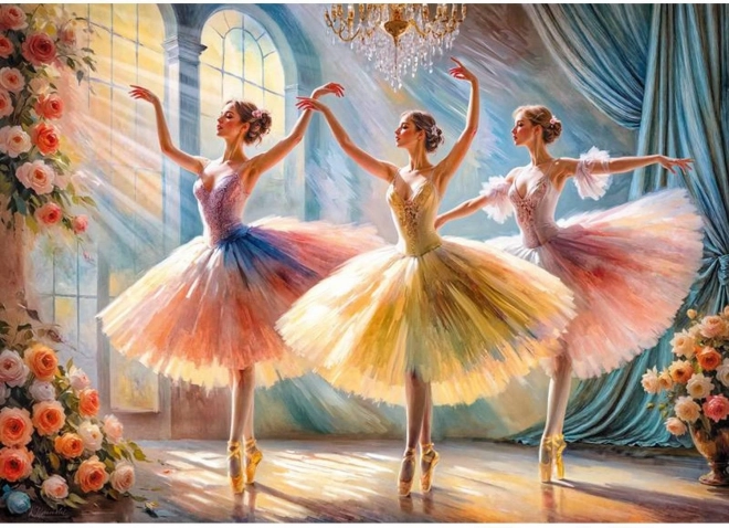 Puzzle Tri baletky 1000 dielikov CHERRY PAZZI