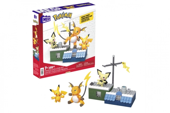 Stavebnica POKEMON Evolúcia Pikachu