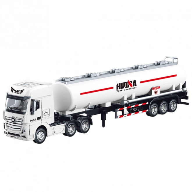 Kovový model cisteren Huina 1:50 biela