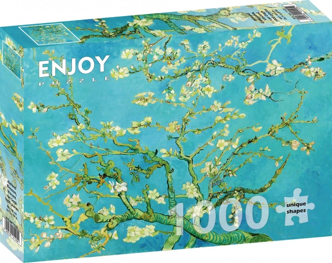 Puzzle Vincent van Gogh: Vetva mandľovníka 1000 dielov